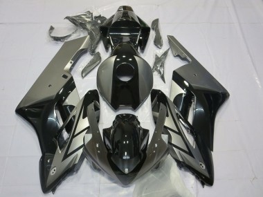 2004-2005 Negro & Plata Honda CBR1000RR Carenado Moto