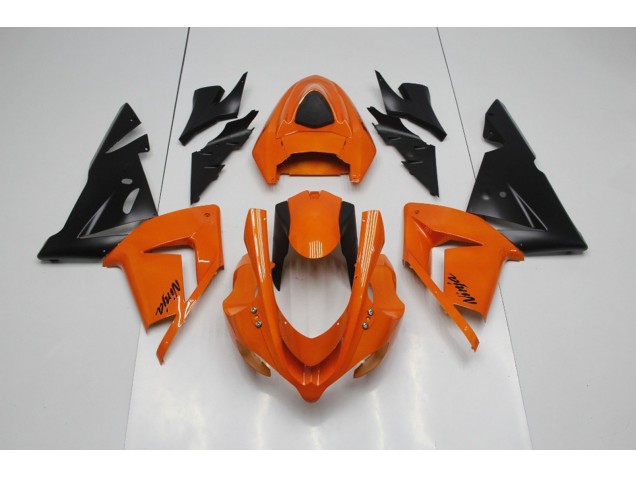 2004-2005 Ninja Naranja Liso Kawasaki ZX10R Carenado Moto 2004-2005 Ninja Naranja Liso Kawasaki ZX10R Carenado Moto