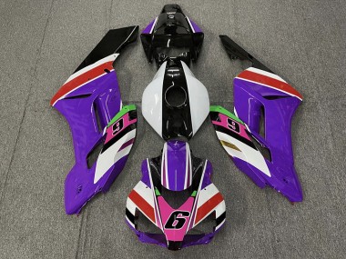 2004-2005 Púrpura 6 Honda CBR1000RR Carenado Moto