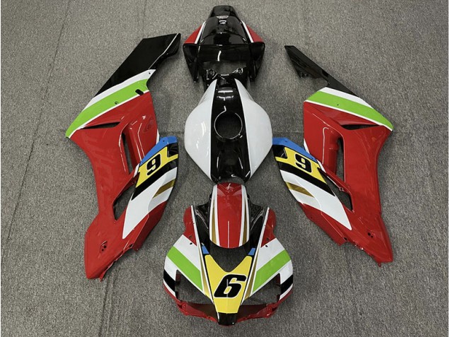 2004-2005 Rojo 6 Honda CBR1000RR Carenado Moto 2004-2005 Rojo 6 Honda CBR1000RR Carenado Moto