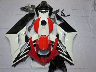 2004-2005 Rojo Blanco & Negro Honda CBR1000RR Carenado Moto