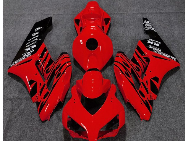 2004-2005 Rojo Brillante Llama Honda CBR1000RR Carenado Moto 2004-2005 Rojo Brillante Llama Honda CBR1000RR Carenado Moto
