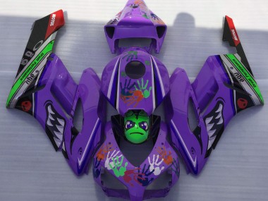 2004-2005 Tiburón Morado Honda CBR1000RR Carenado Moto