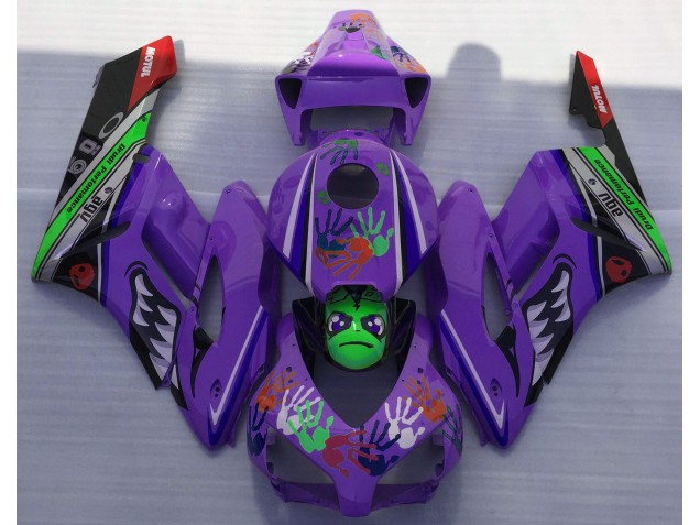 2004-2005 Tiburón Morado Honda CBR1000RR Carenado Moto 2004-2005 Tiburón Morado Honda CBR1000RR Carenado Moto