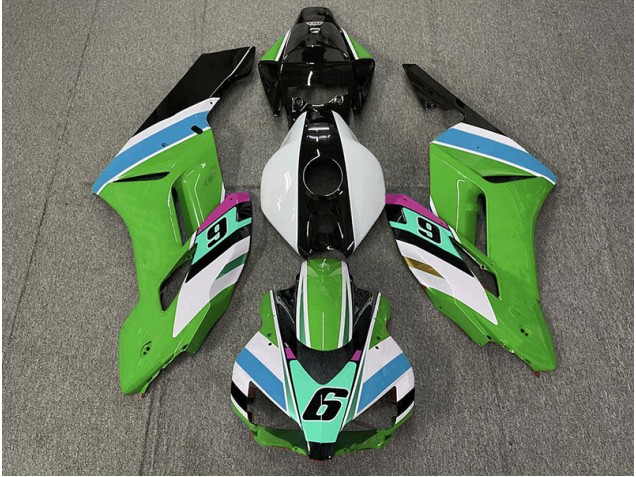 2004-2005 Verde 6 Honda CBR1000RR Carenado Moto 2004-2005 Verde 6 Honda CBR1000RR Carenado Moto