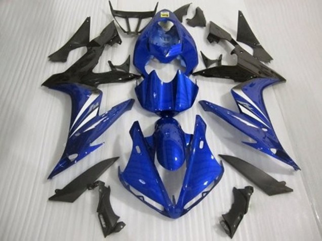 2004-2006 Estilo Brillante Azul Blanco & Negro Yamaha R1 Carenado Moto 2004-2006 Estilo Brillante Azul Blanco & Negro Yamaha R1 Carenado Moto