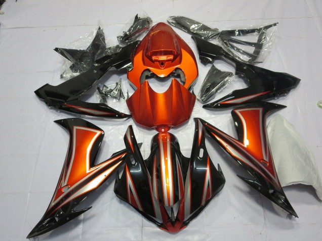 2004-2006 Naranja Quemada Yamaha R1 Carenado Moto 2004-2006 Naranja Quemada Yamaha R1 Carenado Moto