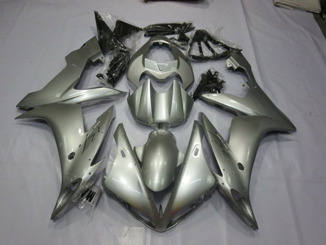 2004-2006 Plata Brillante Yamaha R1 Carenado Moto 2004-2006 Plata Brillante Yamaha R1 Carenado Moto