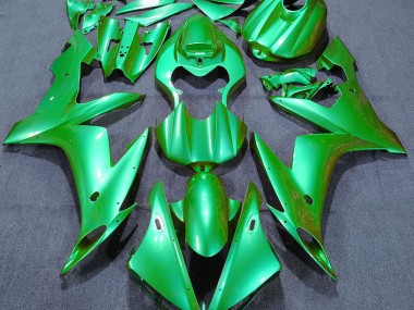 2004-2006 Verde Solido Yamaha R1 Carenado Moto