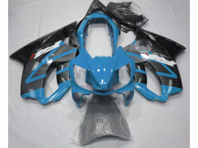 2004-2007 Azul Claro Brillante & Gris Honda CBR600 F4i Carenado Moto 2004-2007 Azul Claro Brillante & Gris Honda CBR600 F4i Carenado Moto