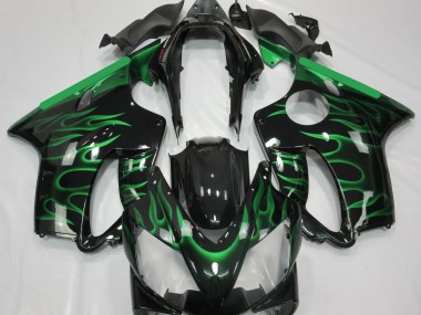 2004-2007 Verde Claro Llama Honda CBR600 F4i Carenado Moto