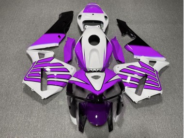 2005-2006 Alas Moradas & Blancas Honda CBR600RR Carenado Moto