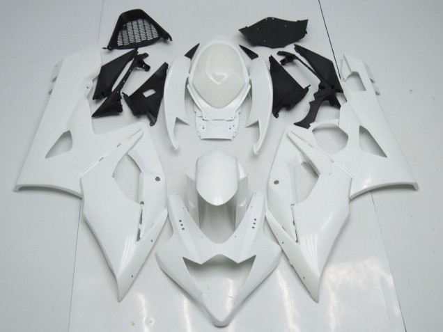 2005-2006 Blanco Brillante Suzuki GSXR 1000 Carenado Moto 2005-2006 Blanco Brillante Suzuki GSXR 1000 Carenado Moto