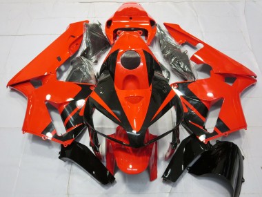 2005-2006 Diseño Especial Naranja Honda CBR600RR Carenado Moto