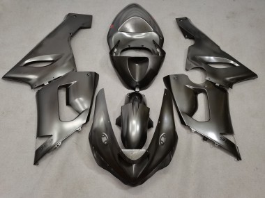 2005-2006 Metal Plata Kawasaki ZX6R Carenado Moto