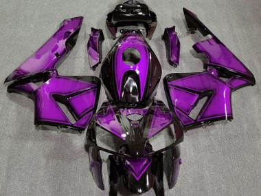 2005-2006 Morado Oscuro Honda CBR600RR Carenado Moto