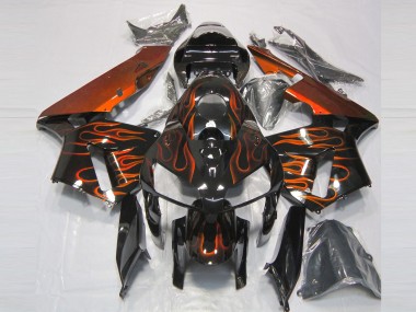 2005-2006 Naranja Quemada Llama Honda CBR600RR Carenado Moto