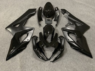 2005-2006 Negro Mate & Negro Brillante Suzuki GSXR 1000 Carenado Moto