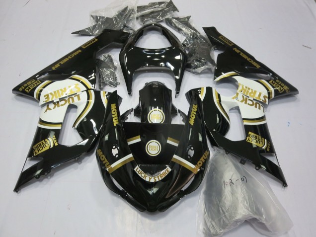 2005-2006 Oro Ls Kawasaki ZX6R Carenado Moto 2005-2006 Oro Ls Kawasaki ZX6R Carenado Moto