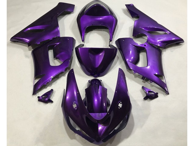 2005-2006 Púrpura Kawasaki ZX6R Carenado Moto