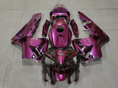 2005-2006 Púrpura Metálico Honda CBR600RR Carenado Moto