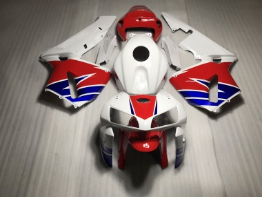 2005-2006 Rojo Blanco Azul Honda CBR600RR Carenado Moto