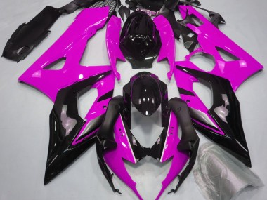 2005-2006 Rosa Brillante & Negro Suzuki GSXR 1000 Carenado Moto