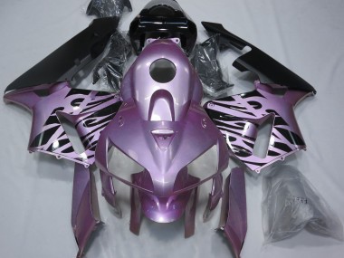 2005-2006 Rosa Púrpura Llama Honda CBR600RR Carenado Moto
