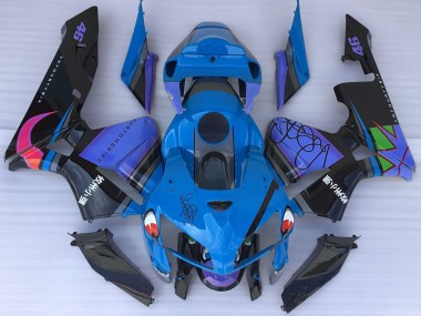 2005-2006 Tiburón Azul Honda CBR600RR Carenado Moto