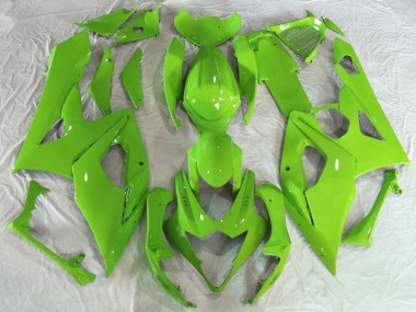 2005-2006 Verde Brillante Suzuki GSXR 1000 Carenado Moto