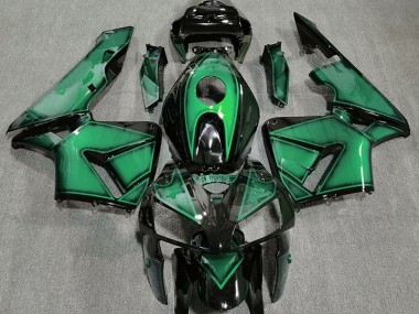 2005-2006 Verde Claro Intenso Honda CBR600RR Carenado Moto