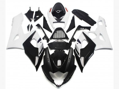 2005-2006 Vibrante Azul Brillante & Negro Mate Suzuki GSXR 1000 Carenado Moto