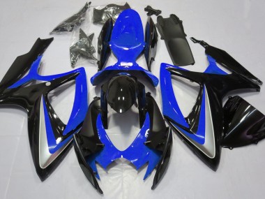 2006-2007 Azul Brillante Descolorido Suzuki GSXR 600-750 Carenado Moto