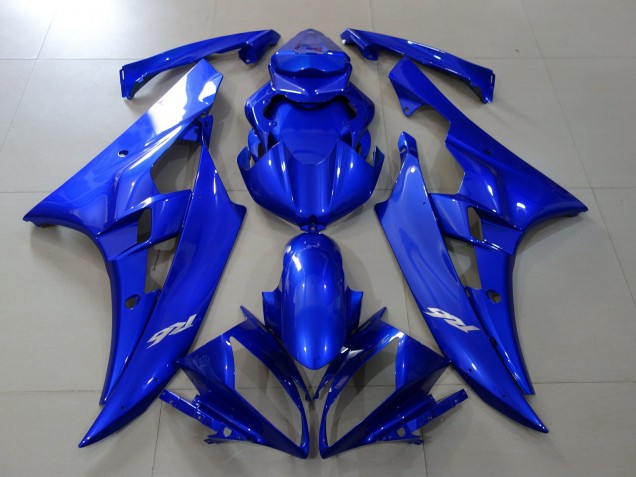 2006-2007 Azul Brillante Yamaha R6 Carenado Moto 2006-2007 Azul Brillante Yamaha R6 Carenado Moto