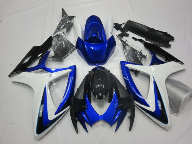 2006-2007 Brillo Sin Calcomanía Suzuki GSXR 600-750 Carenado Moto 2006-2007 Brillo Sin Calcomanía Suzuki GSXR 600-750 Carenado Moto
