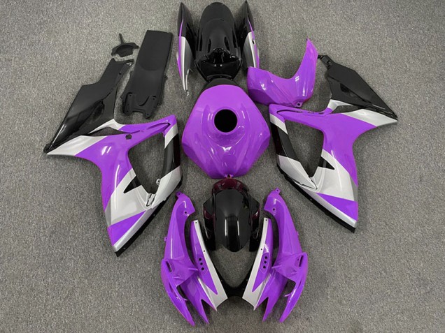 2006-2007 Diseño Morado Suzuki GSXR 600-750 Carenado Moto 2006-2007 Diseño Morado Suzuki GSXR 600-750 Carenado Moto
