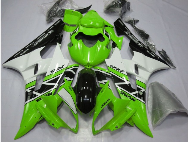 2006-2007 Estilo Verde OEM Yamaha R6 Carenado Moto 2006-2007 Estilo Verde OEM Yamaha R6 Carenado Moto