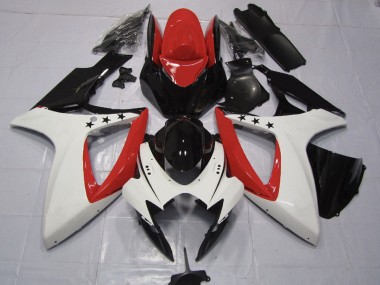 2006-2007 Estrella Roja Suzuki GSXR 600-750 Carenado Moto
