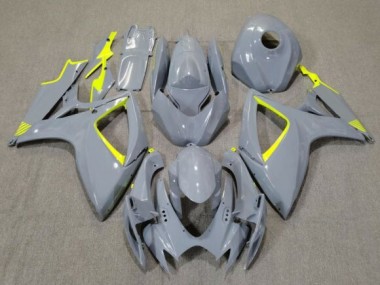 2006-2007 Nardo / Alta Viz Amarillo Suzuki GSXR 600-750 Carenado Moto