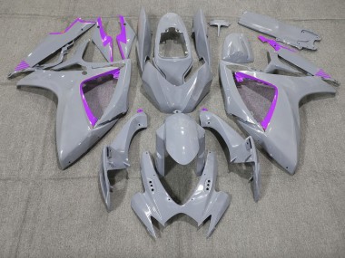 2006-2007 Nardo & Ribete Morado Suzuki GSXR 600-750 Carenado Moto