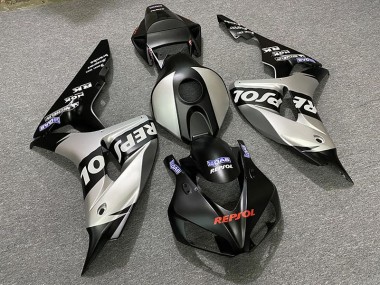 2006-2007 Plata Mate Repsol Honda CBR1000RR Carenado Moto