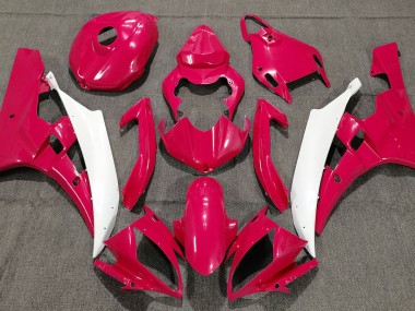 2006-2007 Rojo Perla Yamaha R6 Carenado Moto