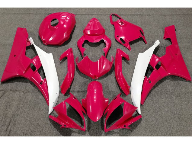 2006-2007 Rojo Perla Yamaha R6 Carenado Moto 2006-2007 Rojo Perla Yamaha R6 Carenado Moto