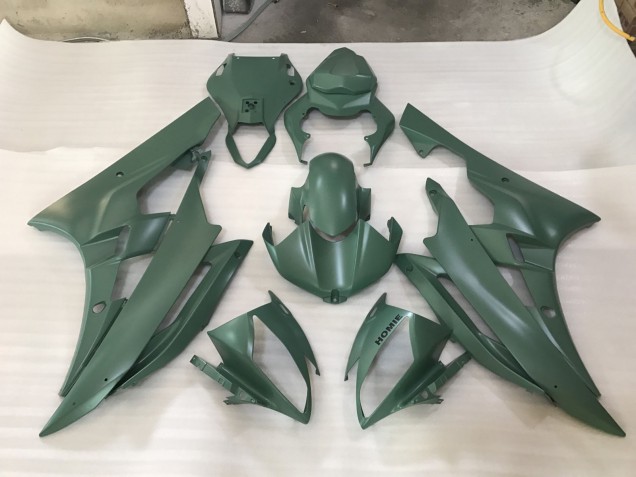2006-2007 Verde Militar Yamaha R6 Carenado Moto 2006-2007 Verde Militar Yamaha R6 Carenado Moto