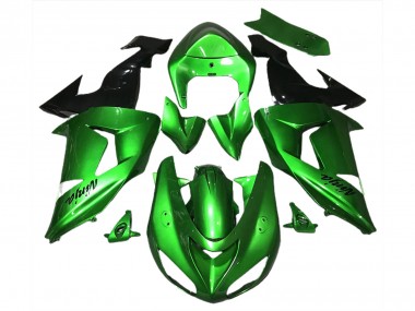 2006-2007 Verde Reptil Kawasaki ZX10R Carenado Moto
