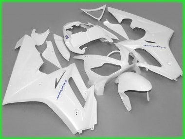 2006-2008 Blanco Brillante Triumph Daytona 675 Carenado Moto