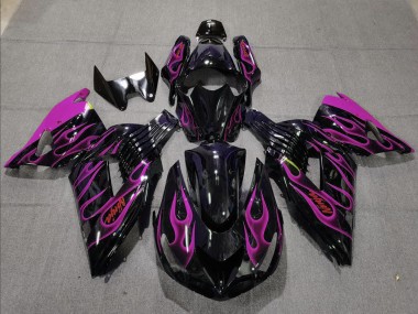 2006-2011 Rosa Llama Kawasaki ZX14R Carenado Moto
