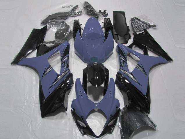 2007-2008 Azul Oscuro & Negro Suzuki GSXR 1000 Carenado Moto 2007-2008 Azul Oscuro & Negro Suzuki GSXR 1000 Carenado Moto