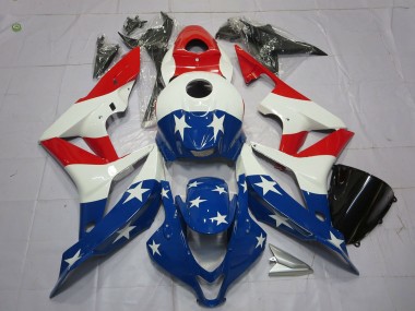 2007-2008 Bandera Estadounidense Honda CBR600RR Carenado Moto