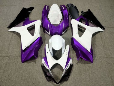 2007-2008 Diseño Personalizado Morado Suzuki GSXR 1000 Carenado Moto